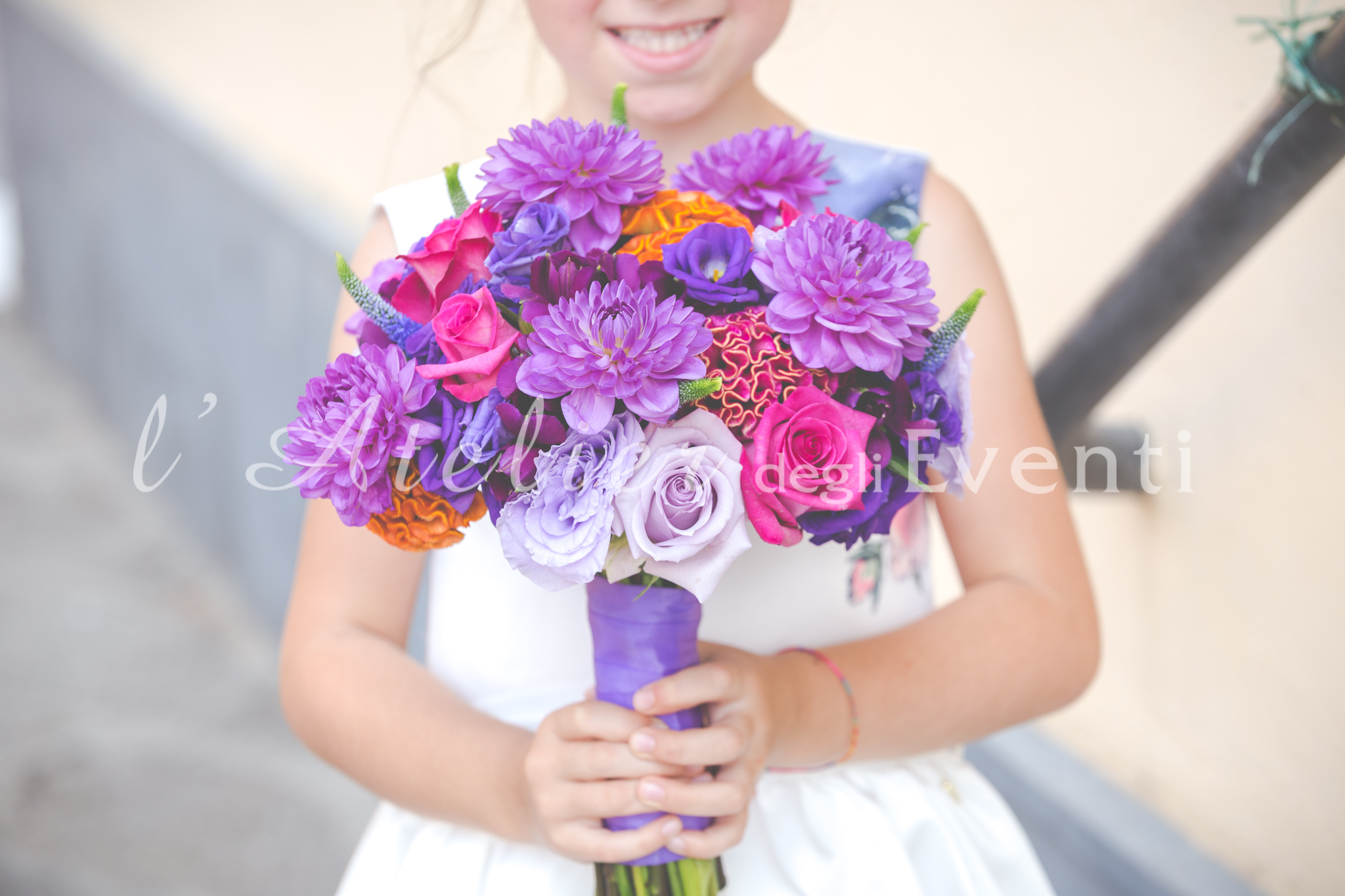 bouquet_sposa_colorato_multicolor_arcobaleno_viola_arancione